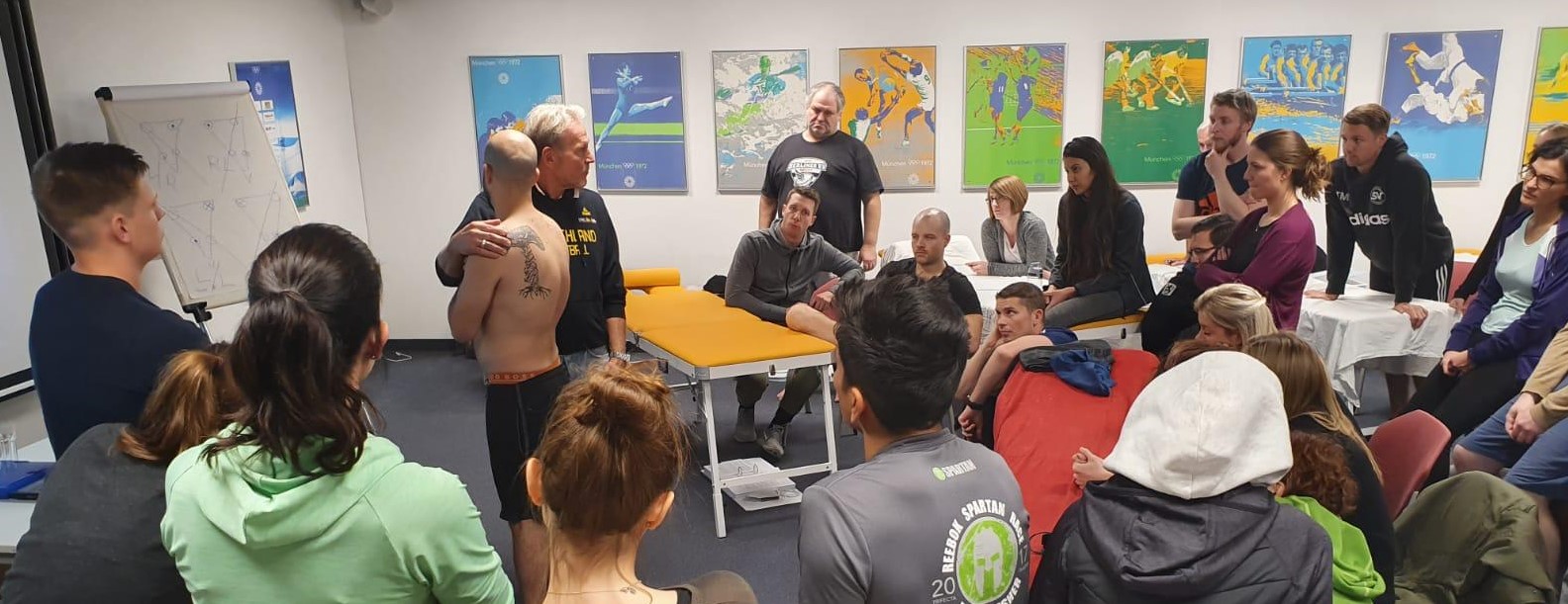 Du betrachtest gerade Sportphysiotherapie-Kurs am Olympiastützpunkt München – Teil 1